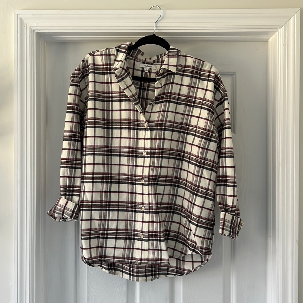 Madewell Flannel Painter Shirt